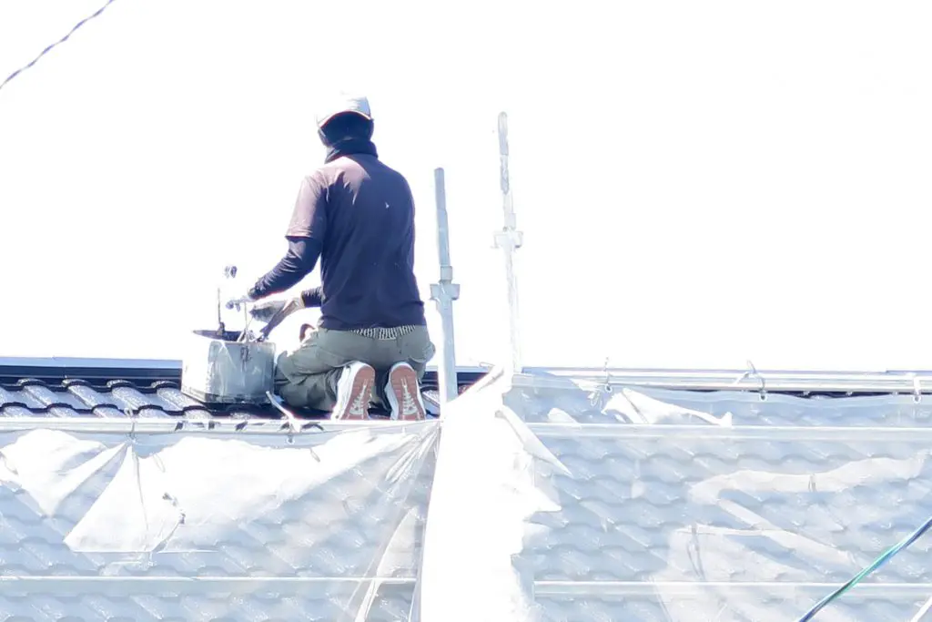 屋根　塗装