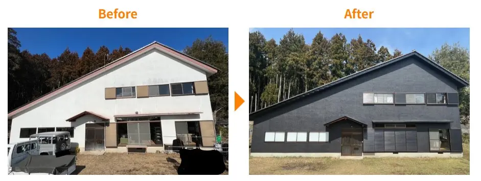 エスケープレミアムシリコンの施工事例